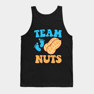 Baby Party Gender Reveal Party Team Nuts Gender Reveal Tank Top